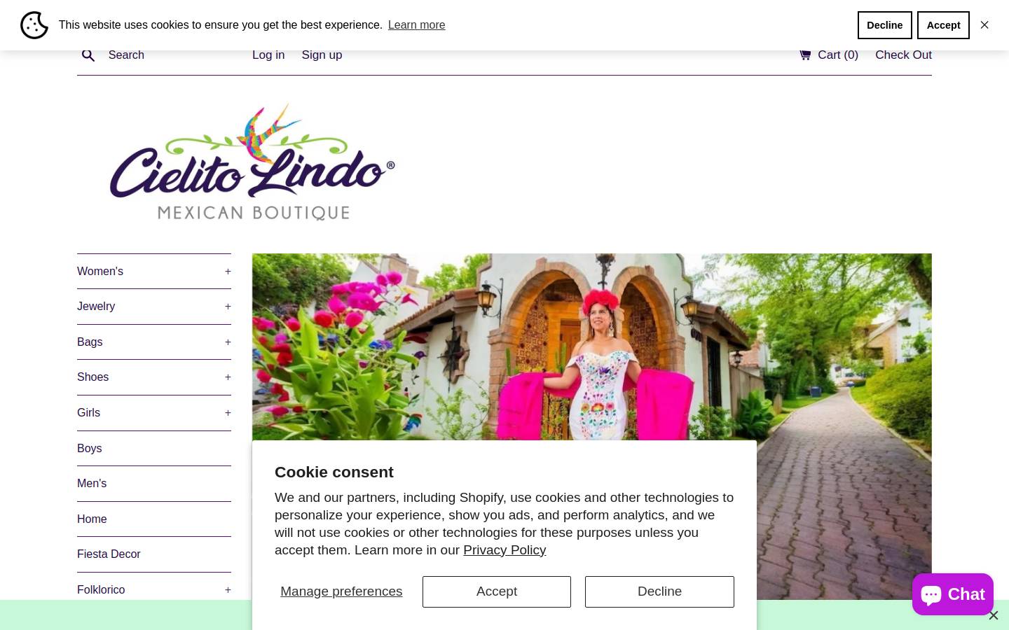 Cielitolindomex homepage screenshot