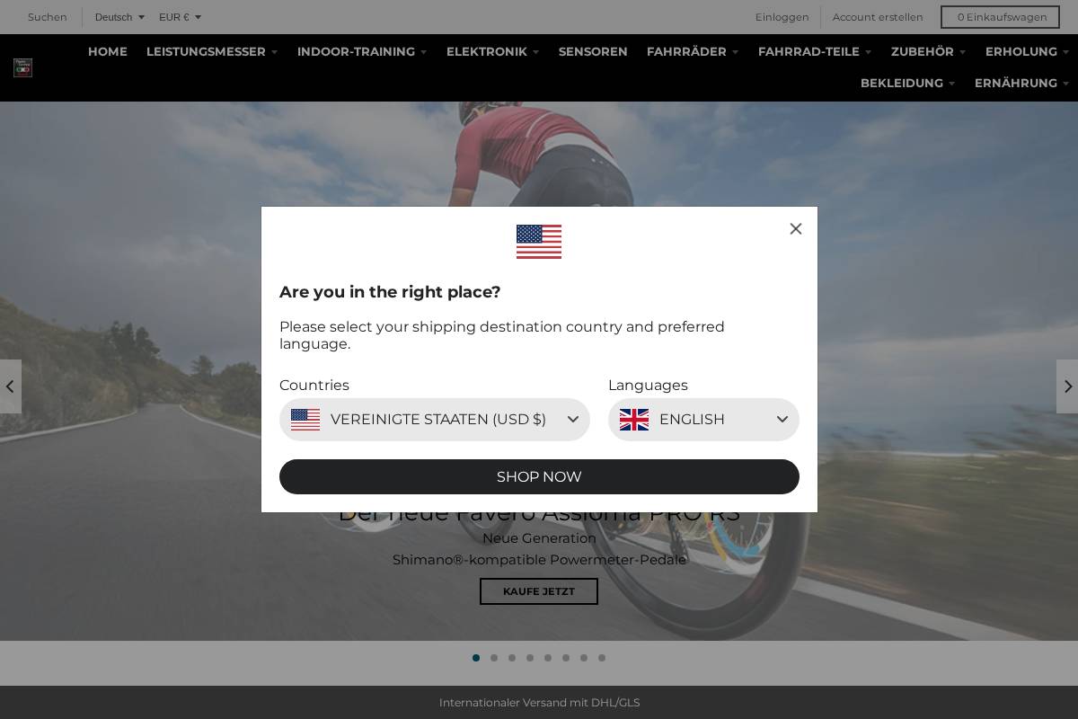 Cigala Cycling homepage screenshot