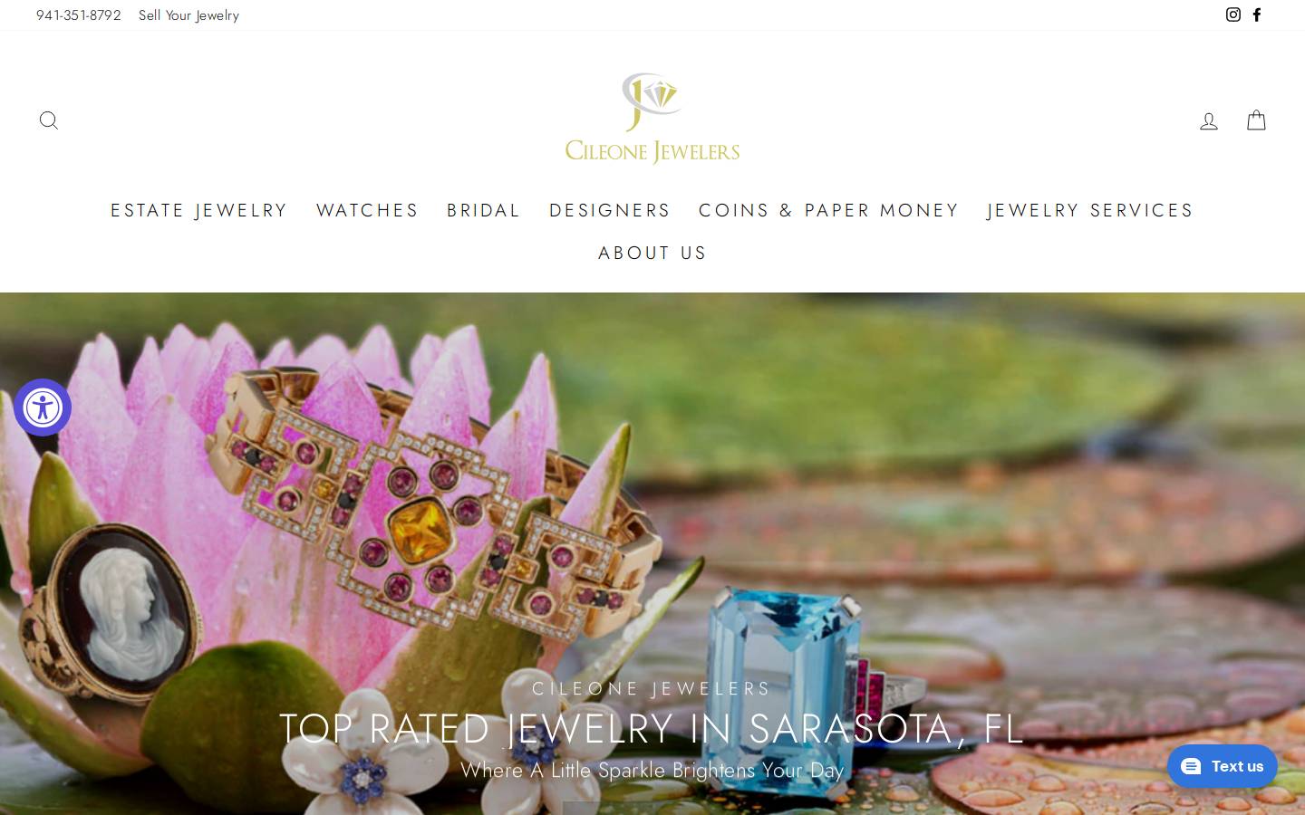 cileone.com homepage screenshot