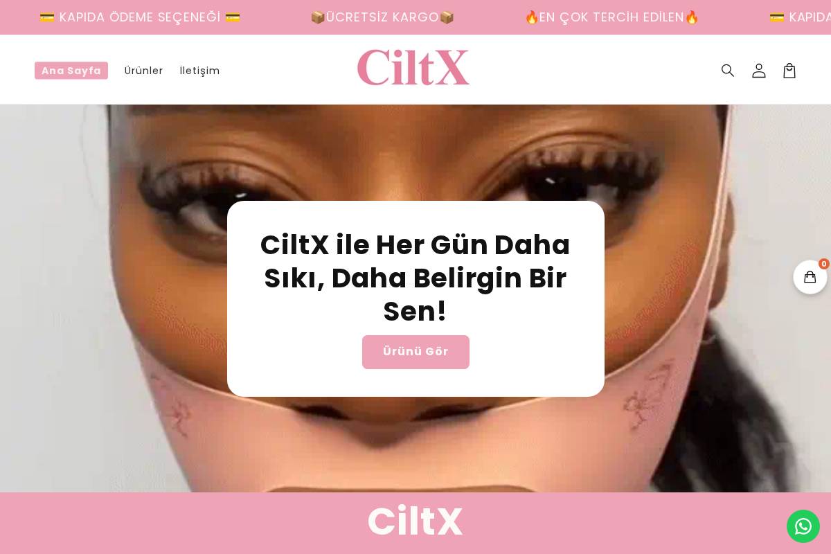 ciltx.com.tr homepage screenshot