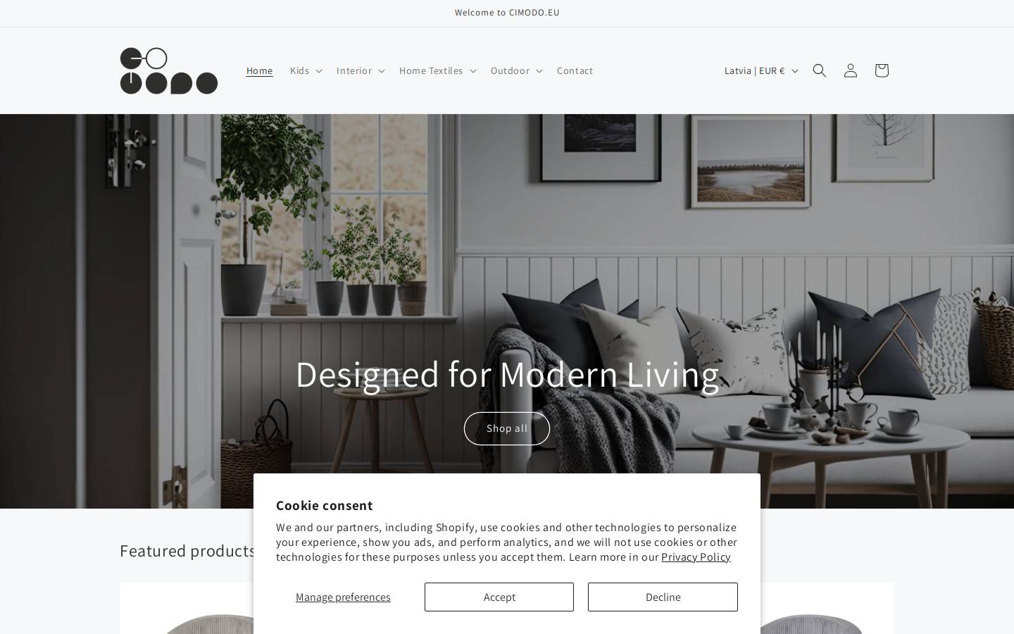 cimodo.eu homepage screenshot