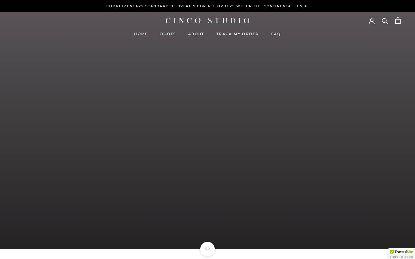cincostudio.com homepage screenshot