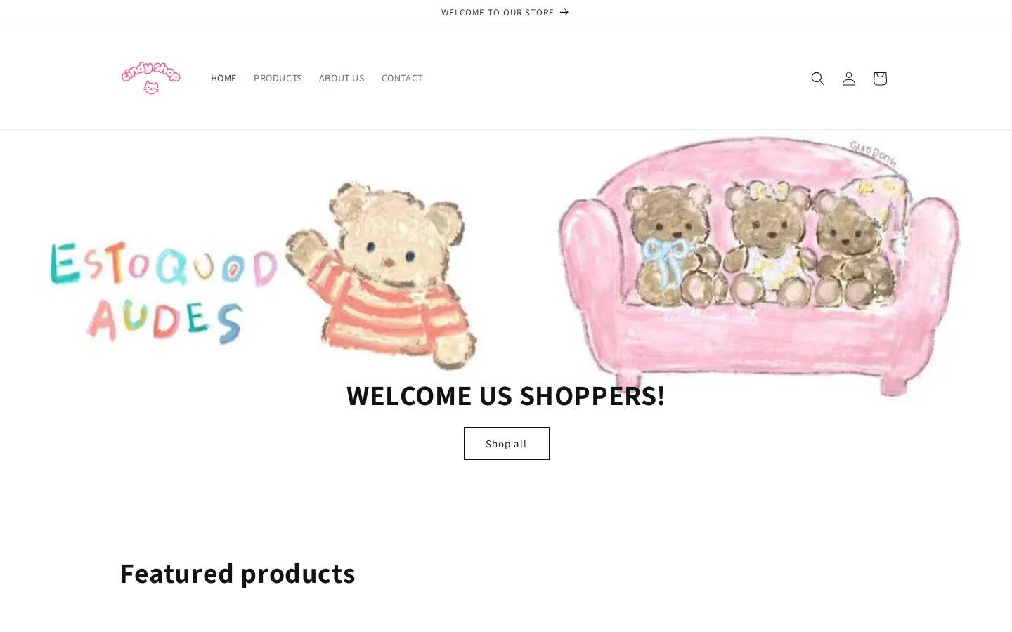 cindyshop01.com homepage screenshot