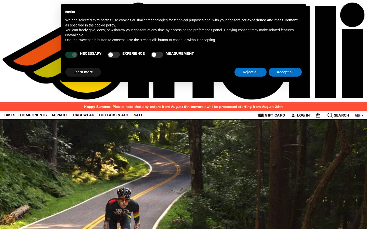 cinelli-milano.com homepage screenshot