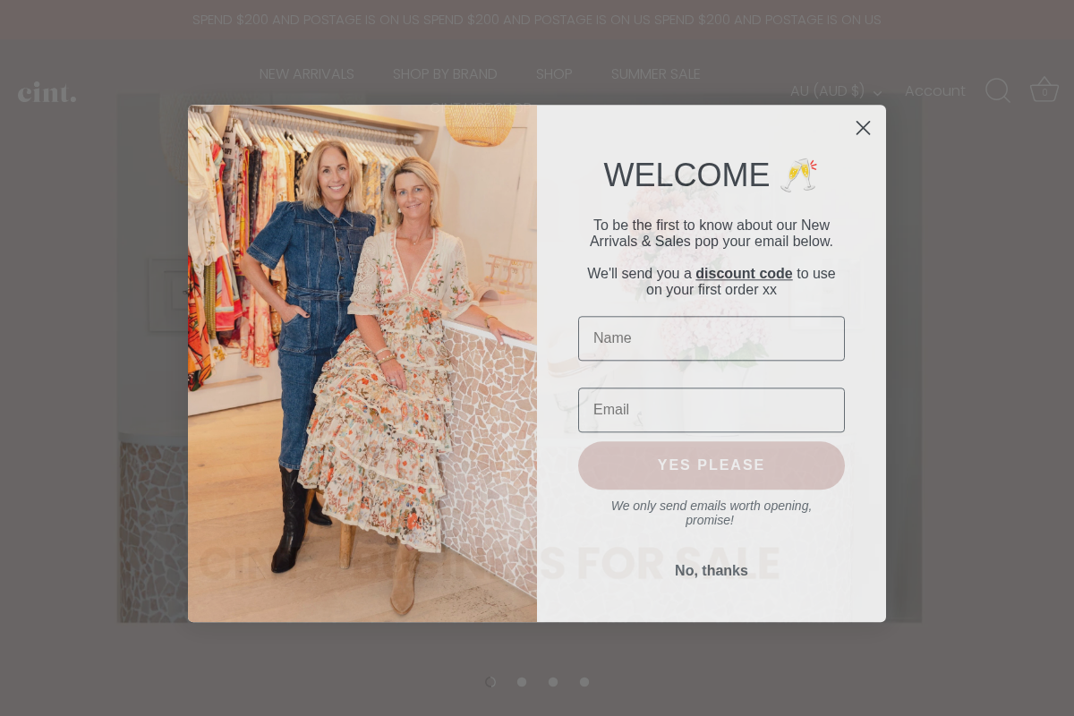 Cint homepage screenshot