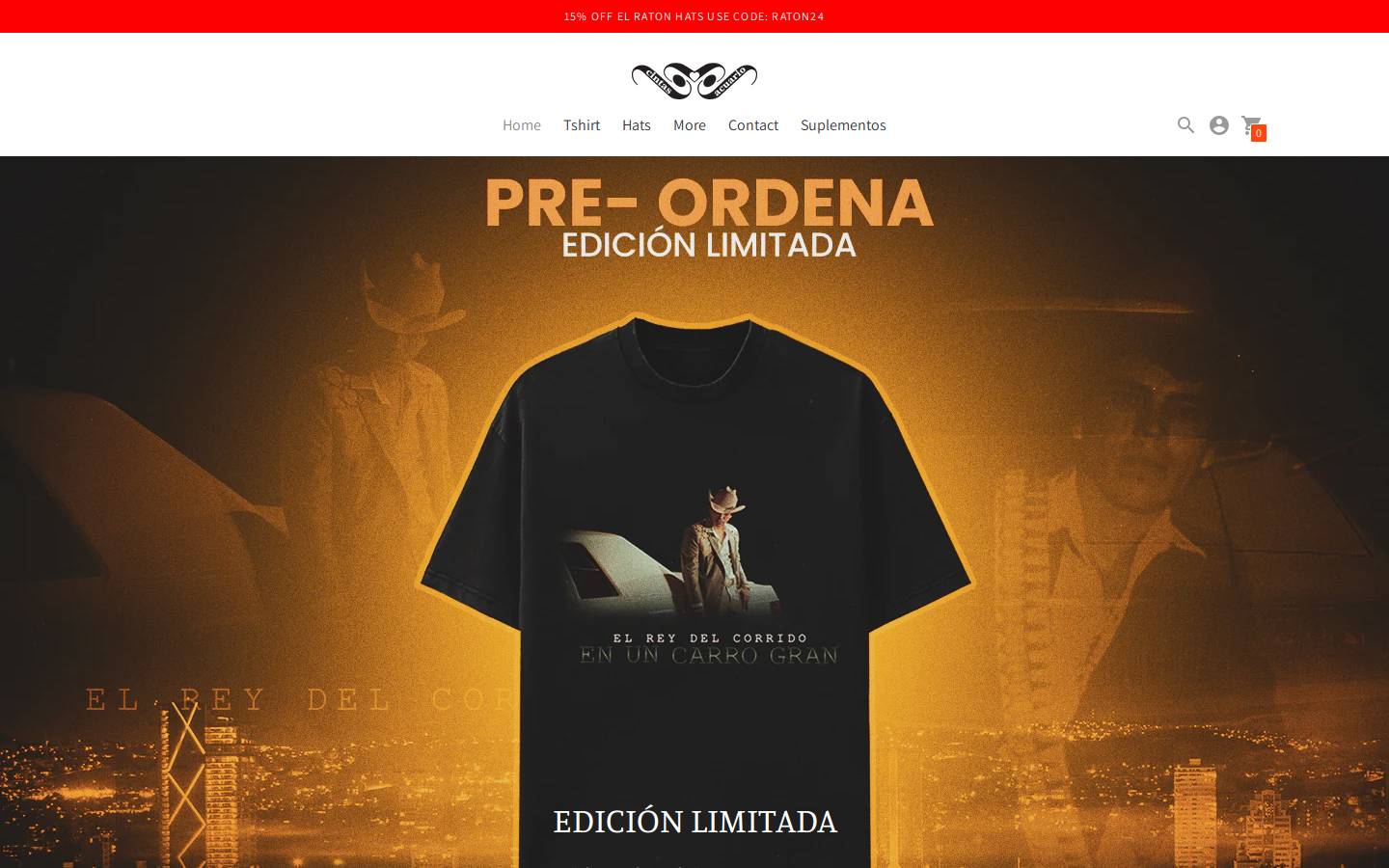 cintasacuariostore.com homepage screenshot