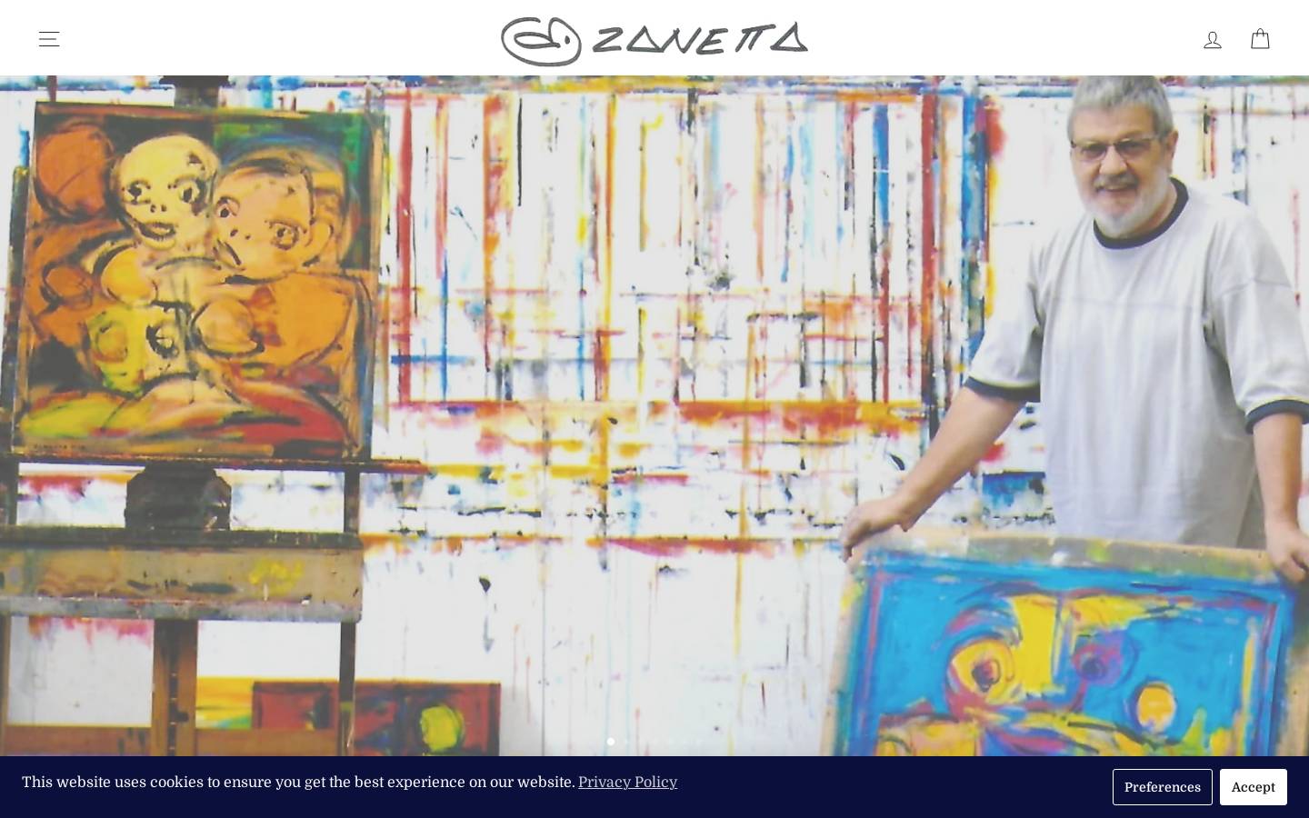 ciozanetta.com homepage screenshot