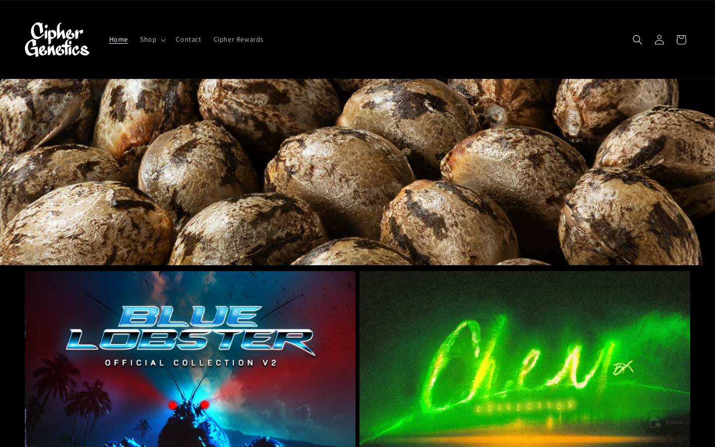 ciphergenetics.co homepage screenshot
