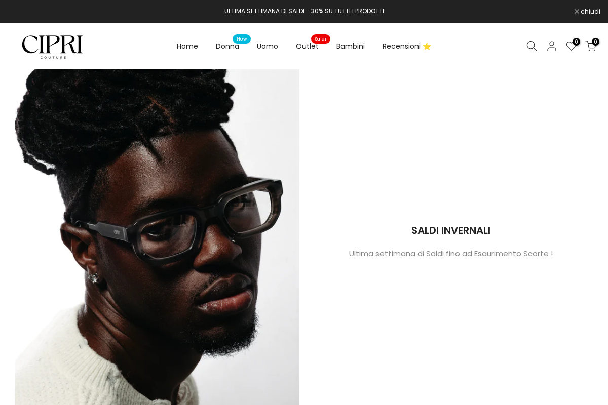 Cipricouture homepage screenshot