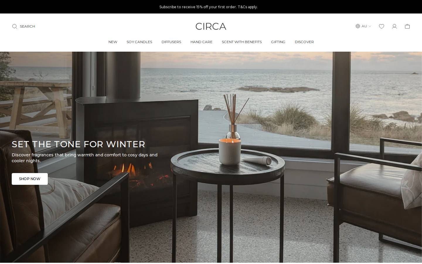 circahome.com.au homepage screenshot