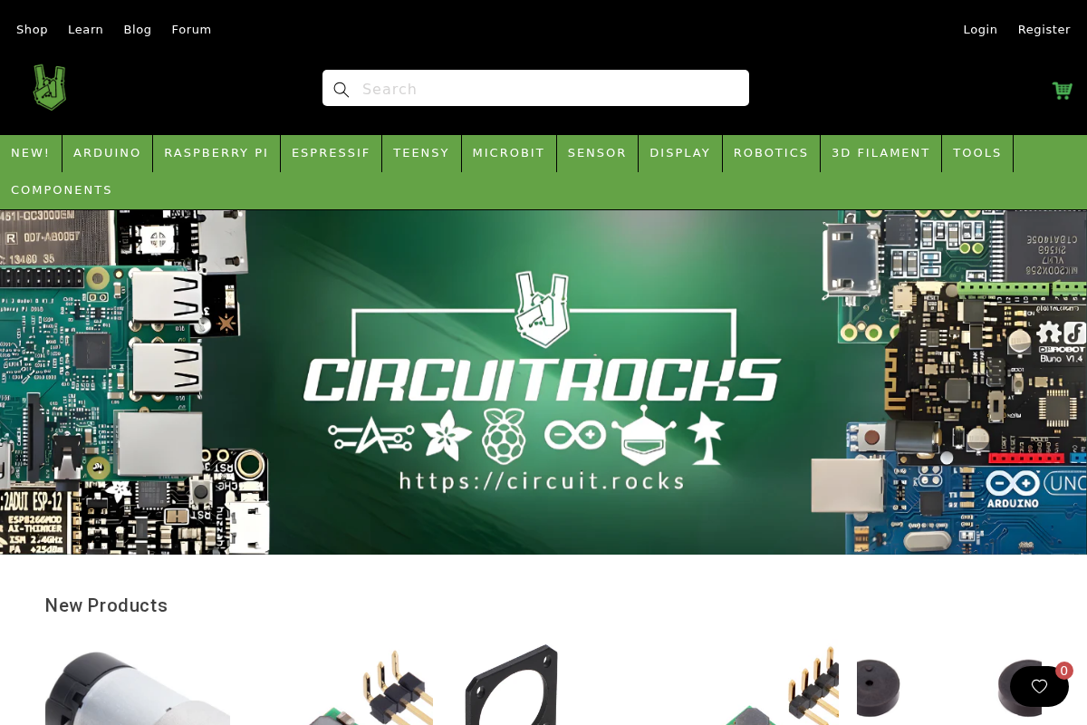circuitrocks homepage screenshot