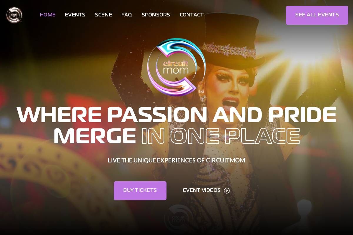 circuitmom.com homepage screenshot