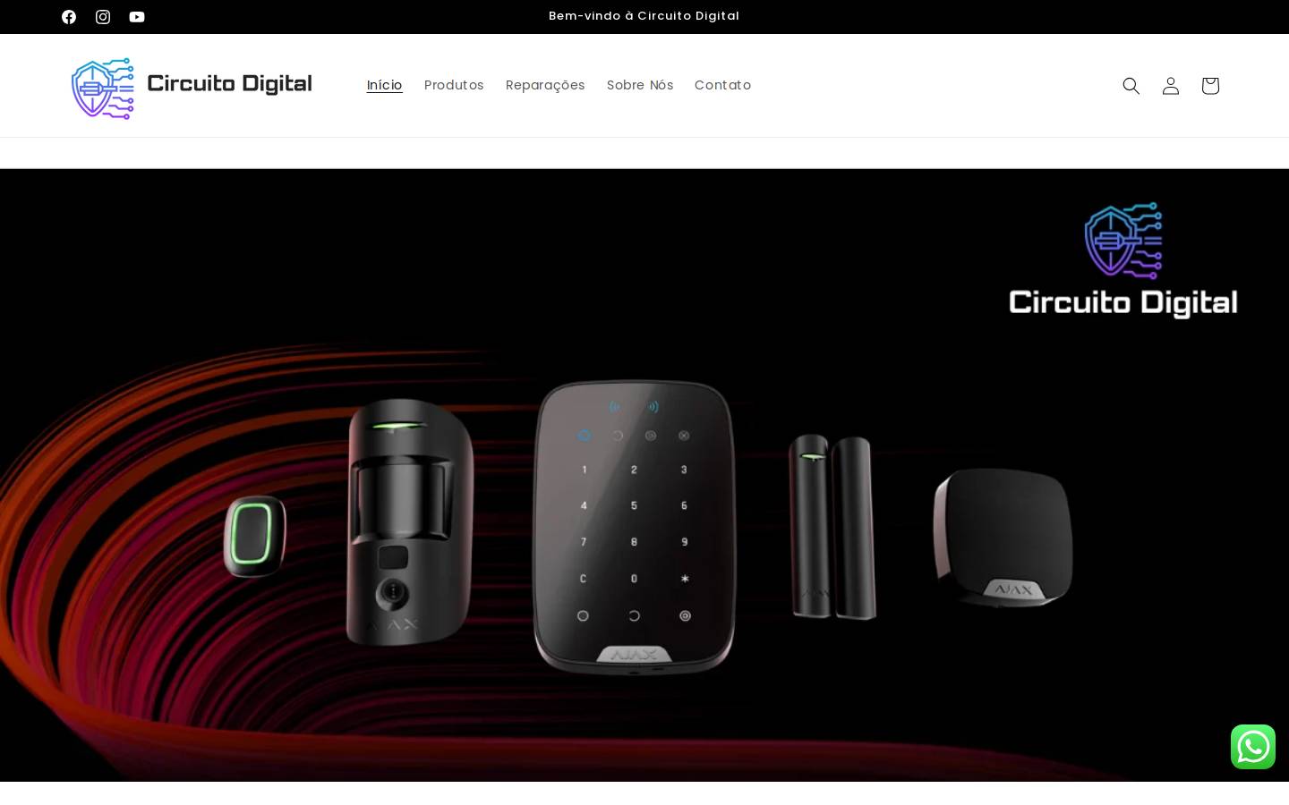 circuitodigital.com homepage screenshot