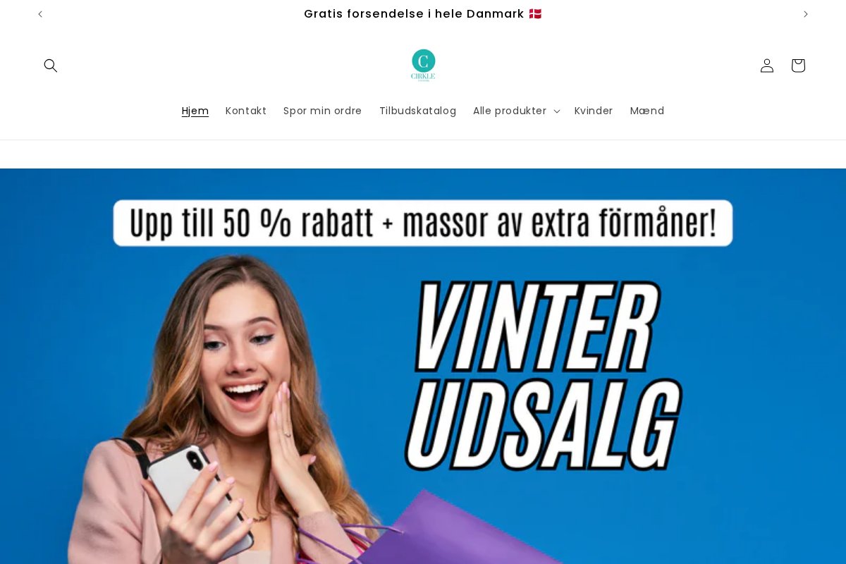 Cirkle homepage screenshot