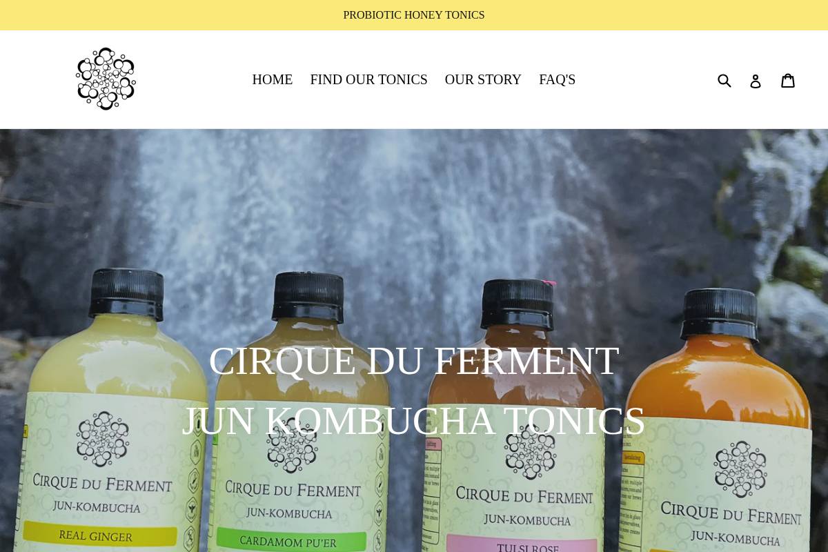 cirqueduferments.com homepage screenshot