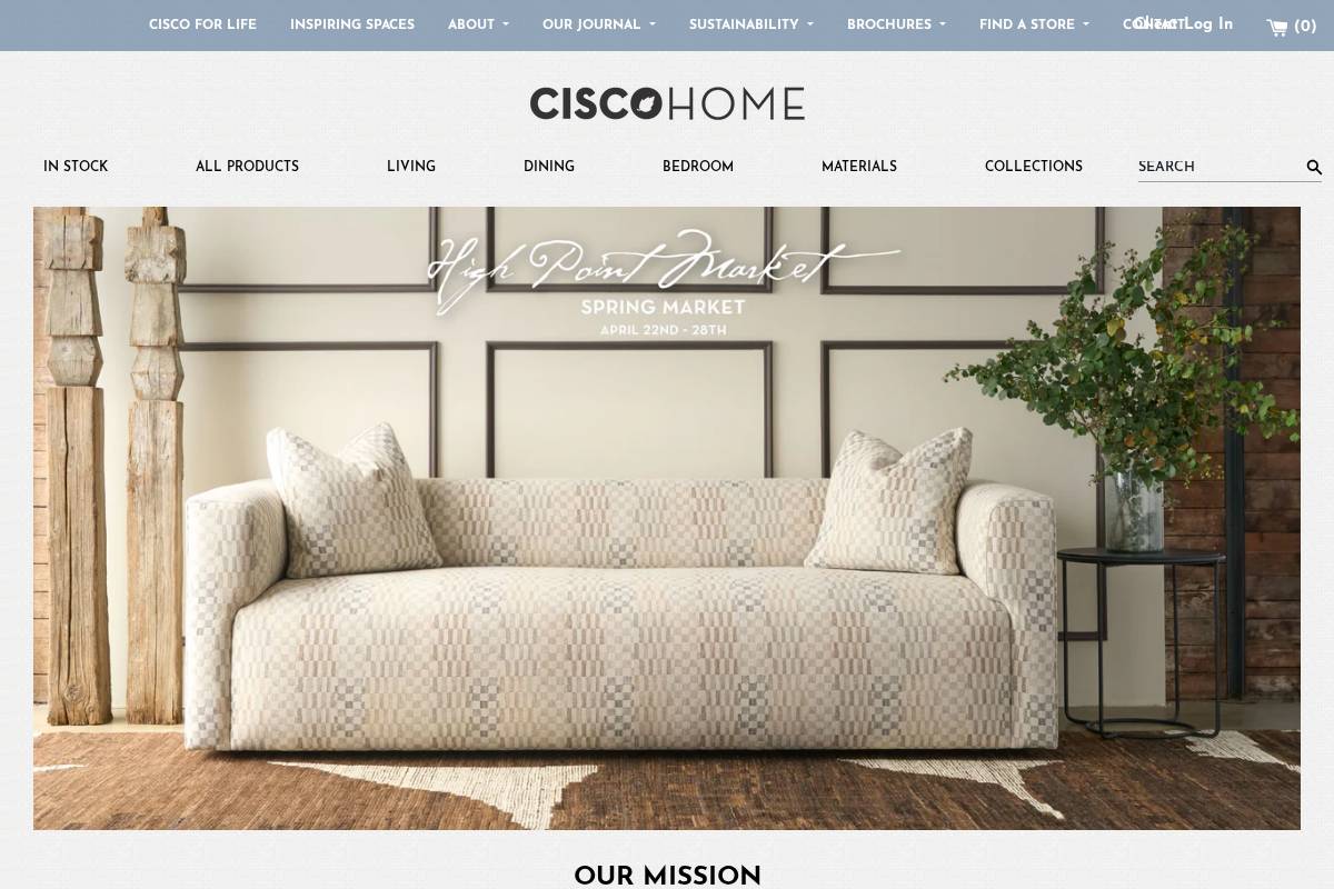 ciscohome.net homepage screenshot