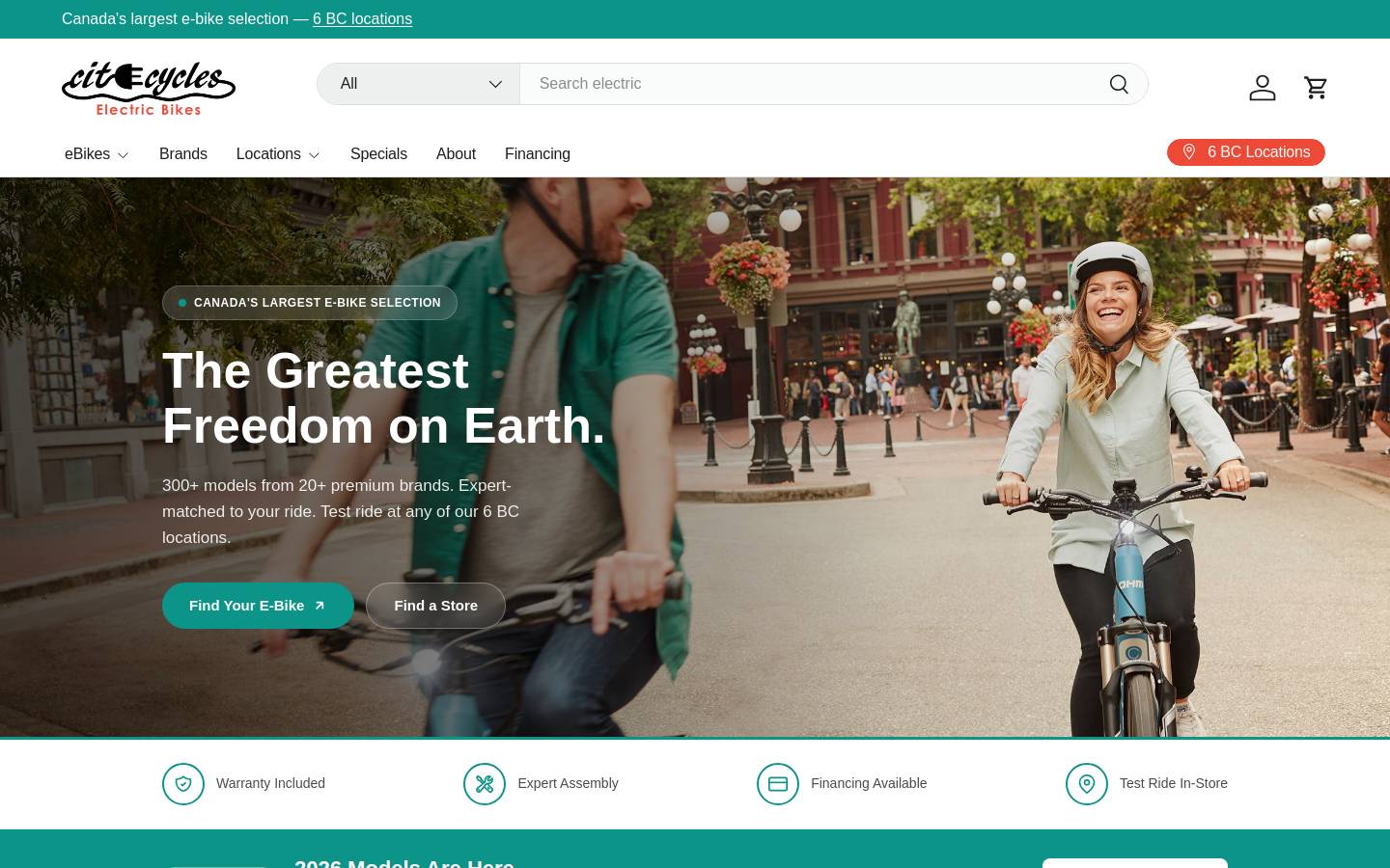 citecycles.com homepage screenshot