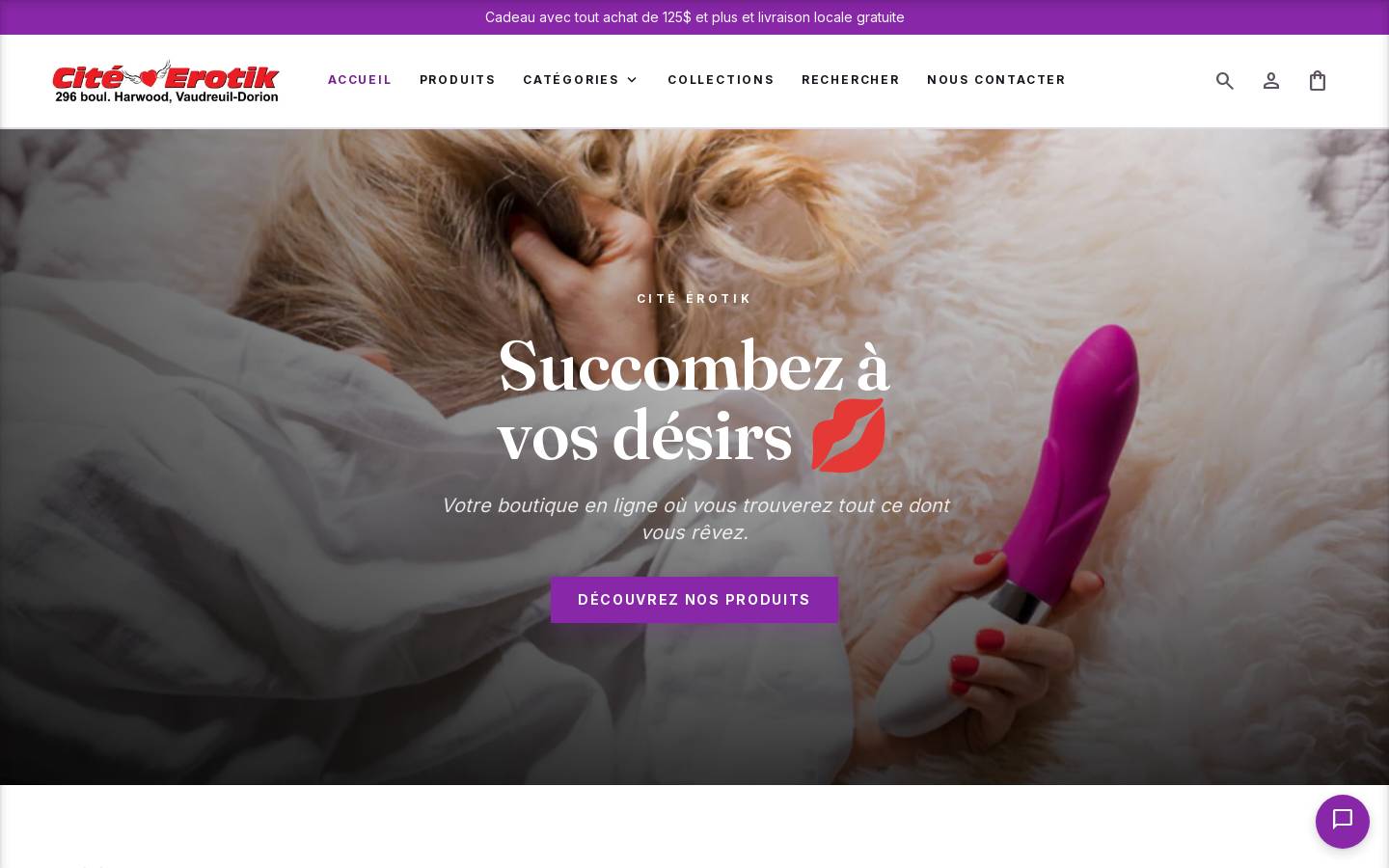 citerotik.ca homepage screenshot