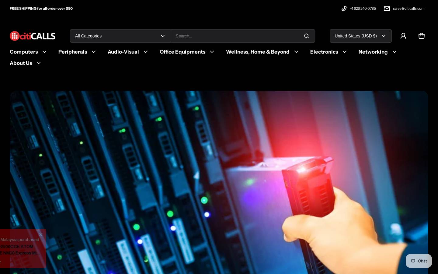 citicalls.com homepage screenshot