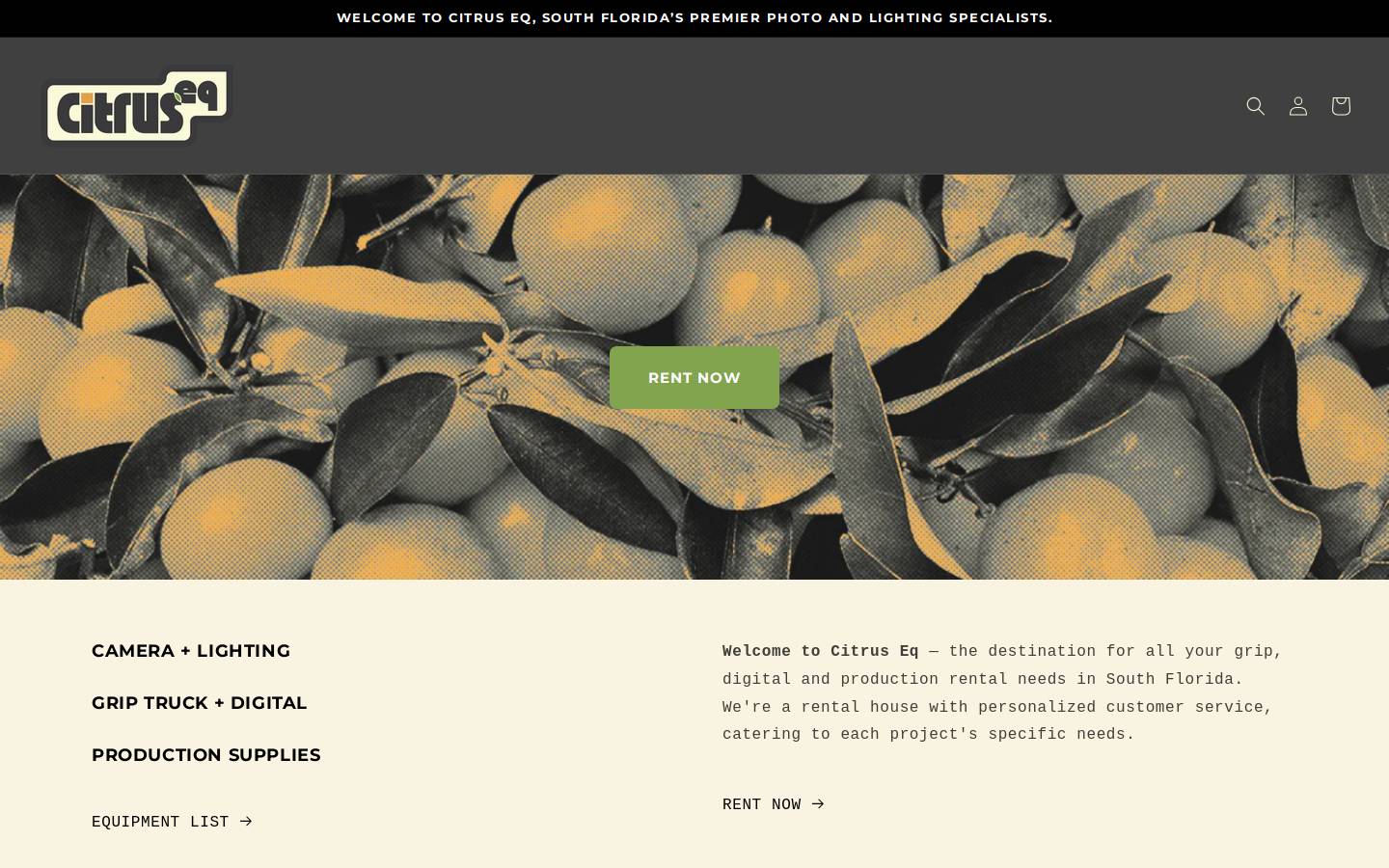 citrus-eq.com homepage screenshot