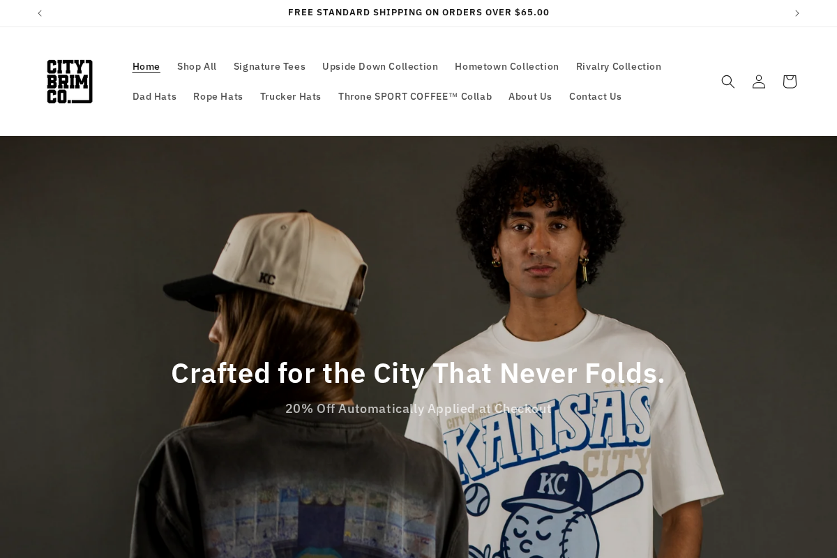 CityBrimCo. homepage screenshot