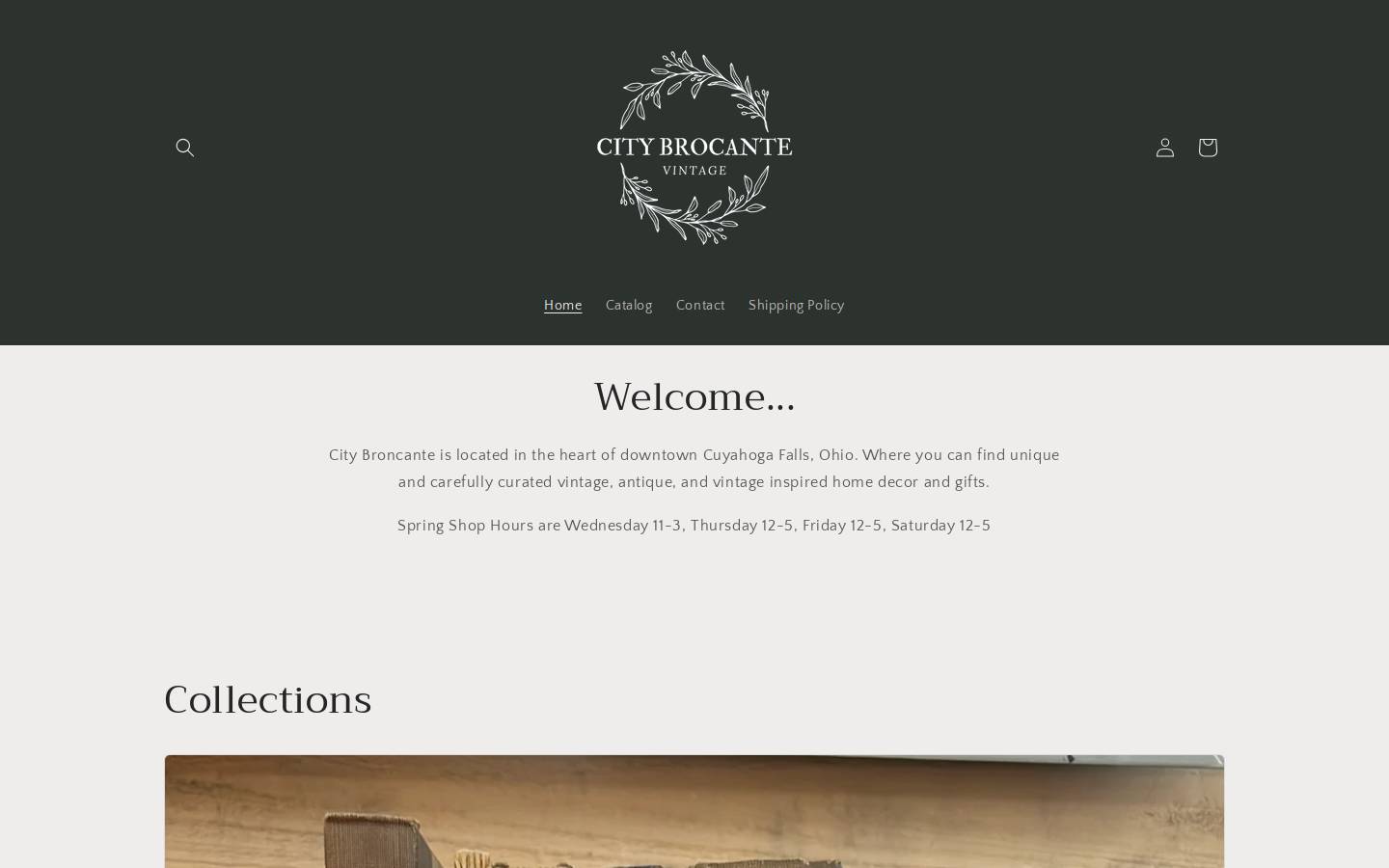 citybrocante.com homepage screenshot