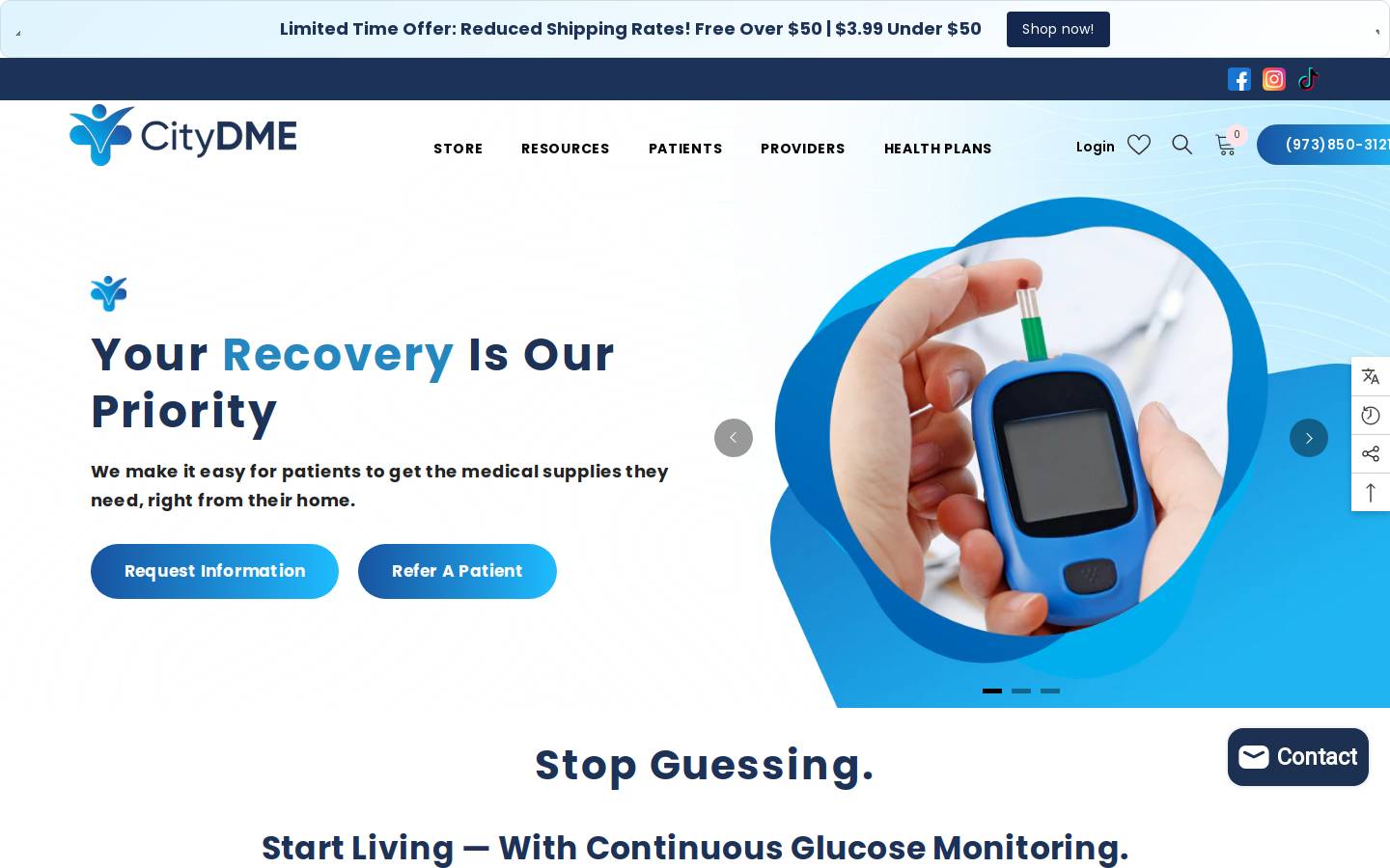 citydme.com homepage screenshot