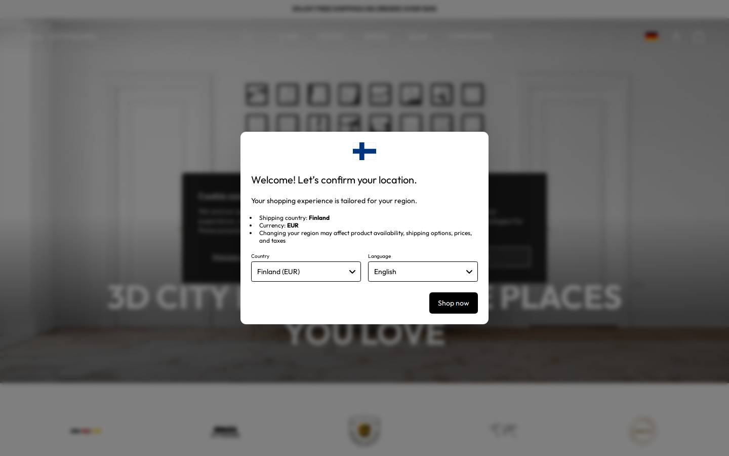 cityframes.eu homepage screenshot
