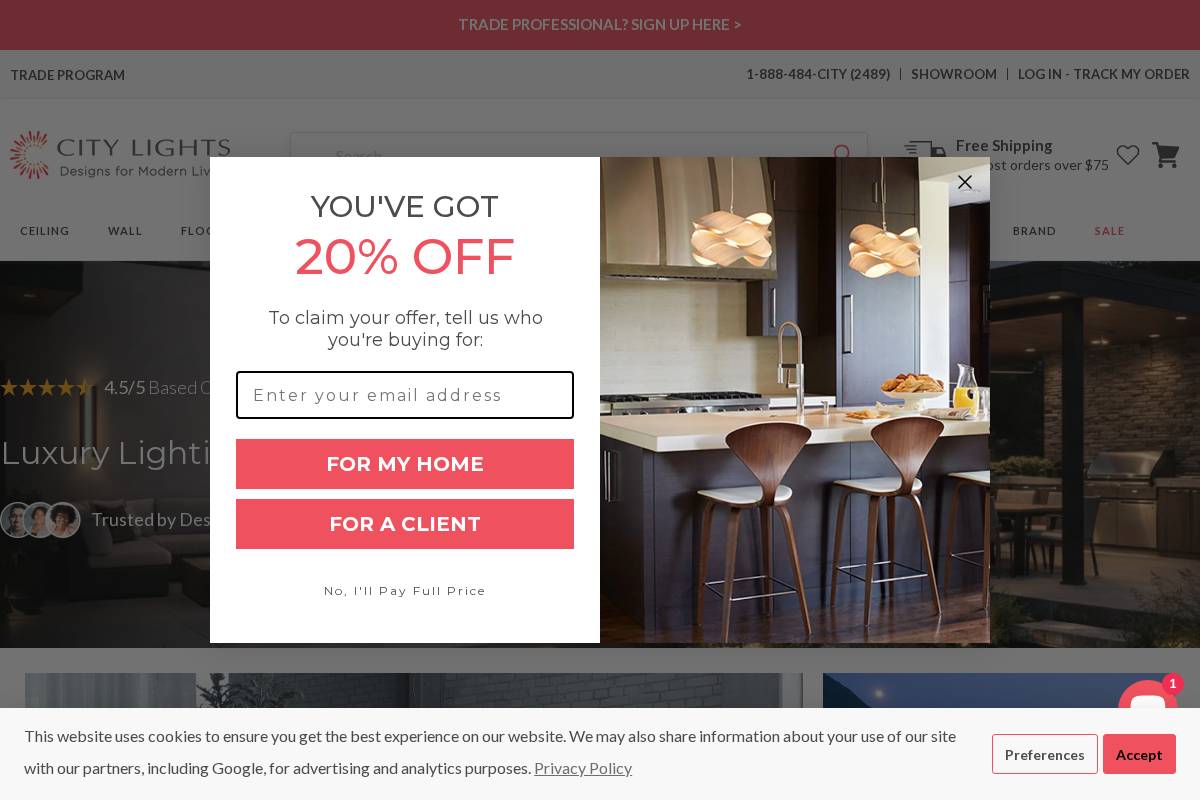 citylightssf.com homepage screenshot