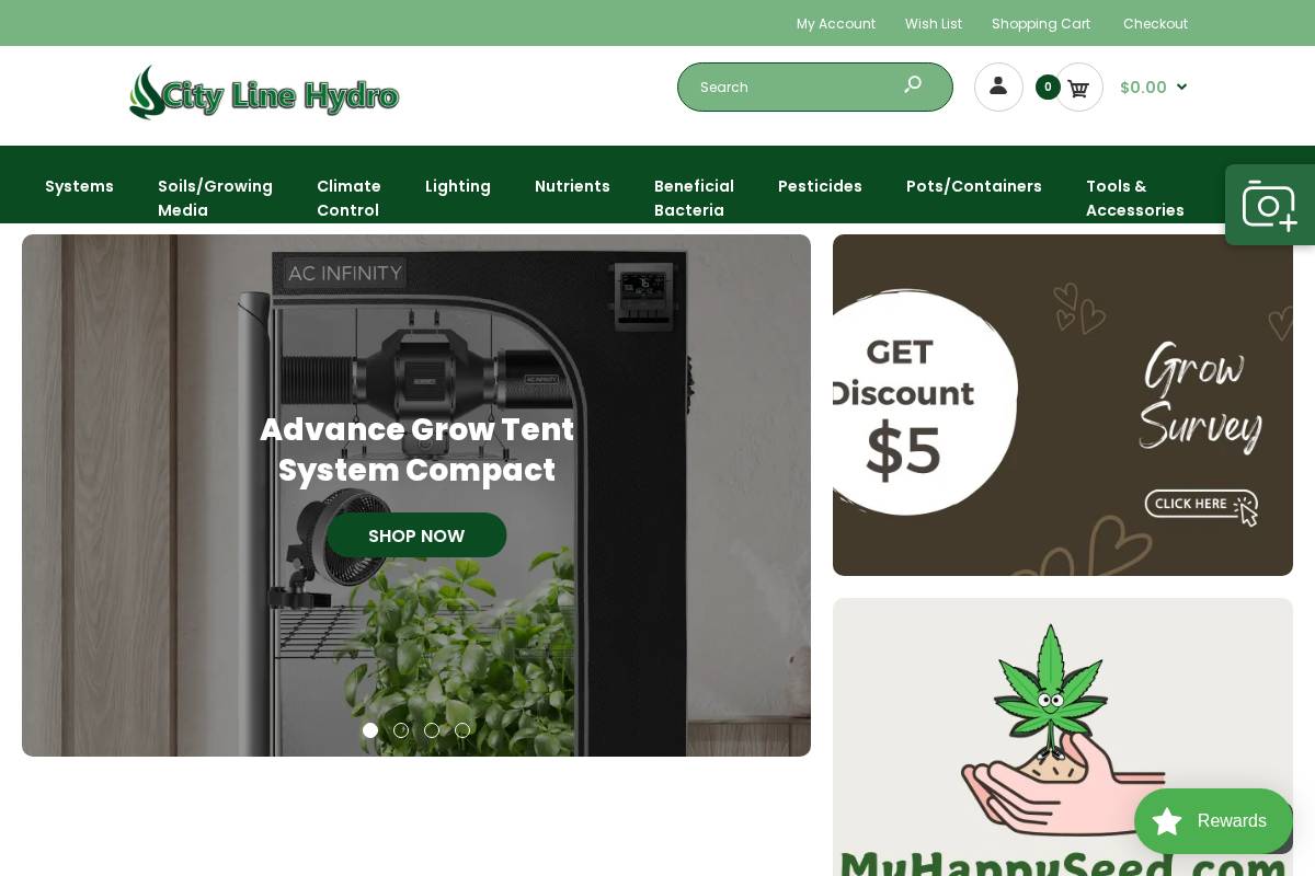 citylinehydro.com homepage screenshot