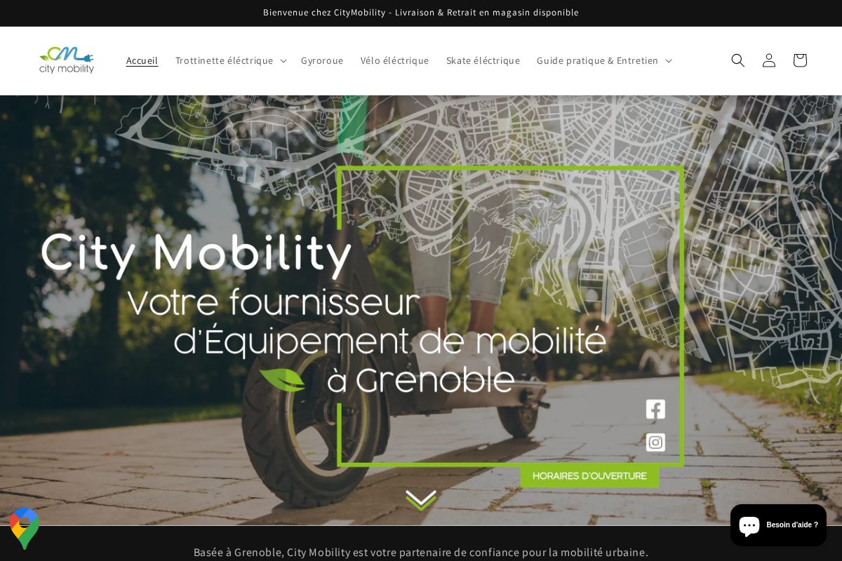 citymobility.fr homepage screenshot