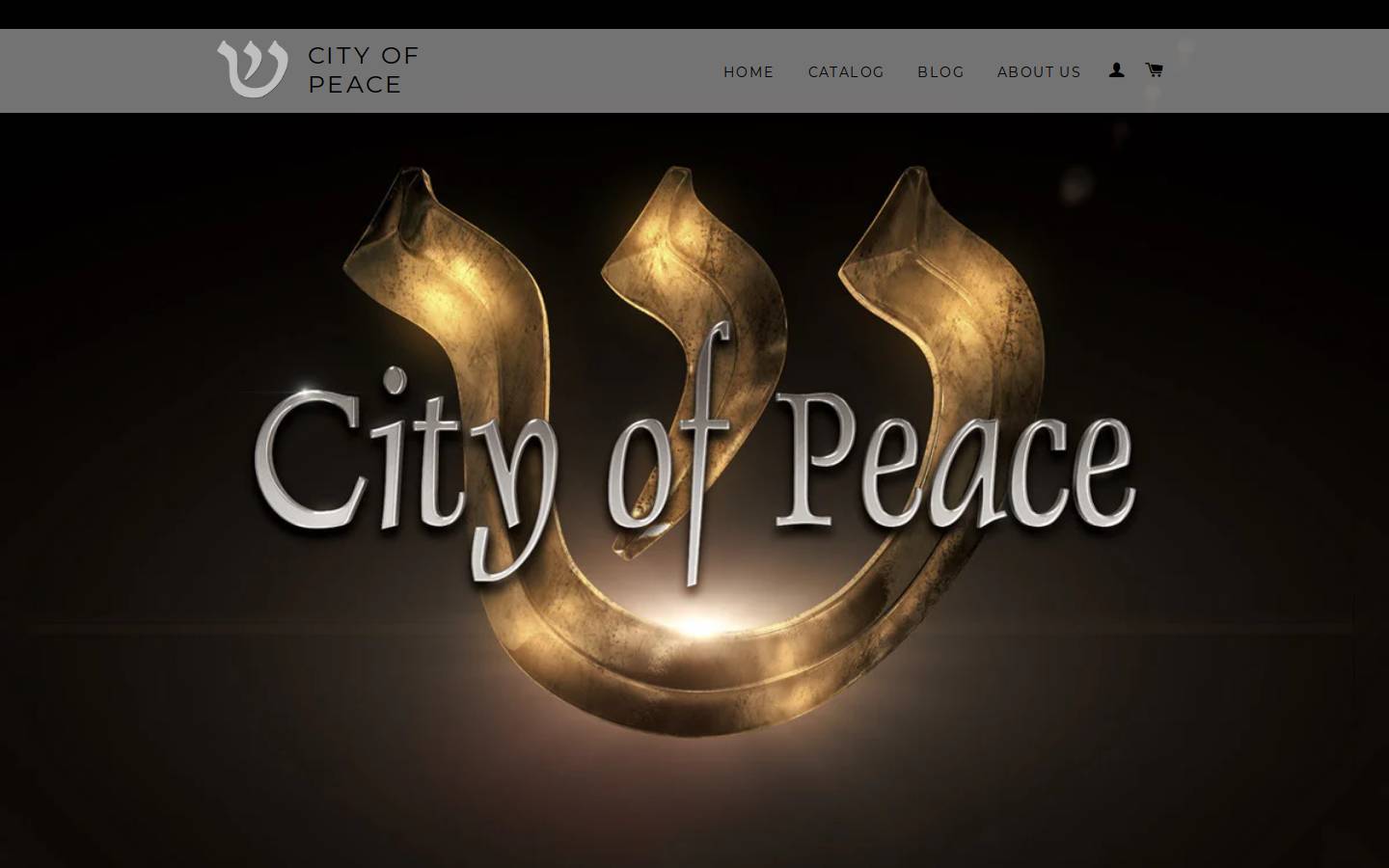 cityofpeace.com homepage screenshot