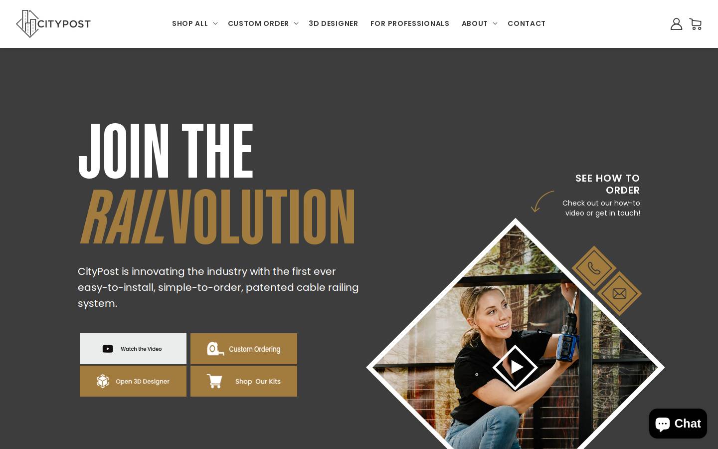 City Renters homepage screenshot