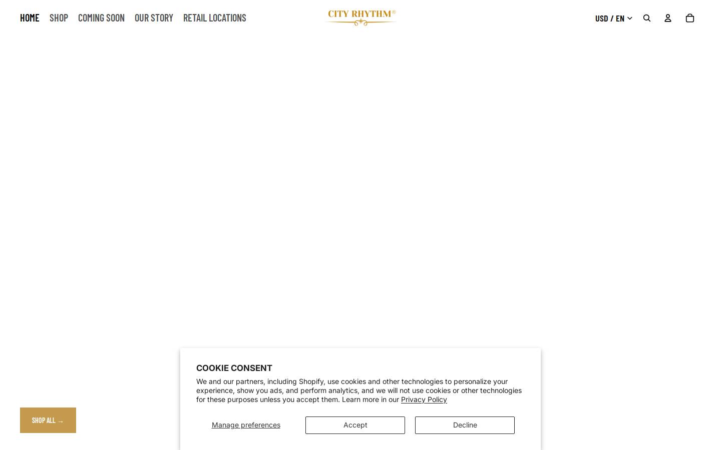 cityrhythmfragrance.com homepage screenshot