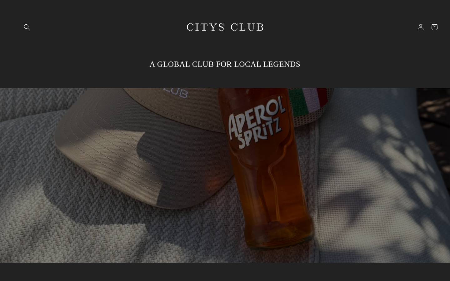 citysclub.com homepage screenshot