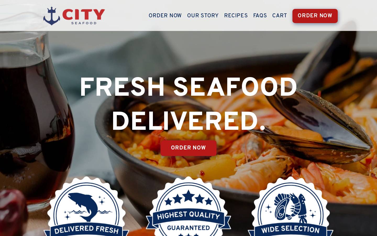 cityseafoodstl.com homepage screenshot