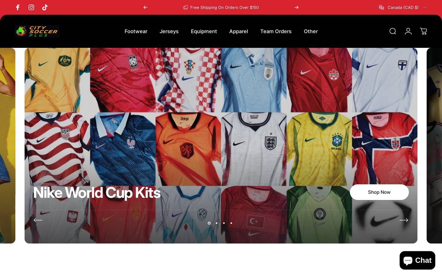 citysoccerp.com homepage screenshot