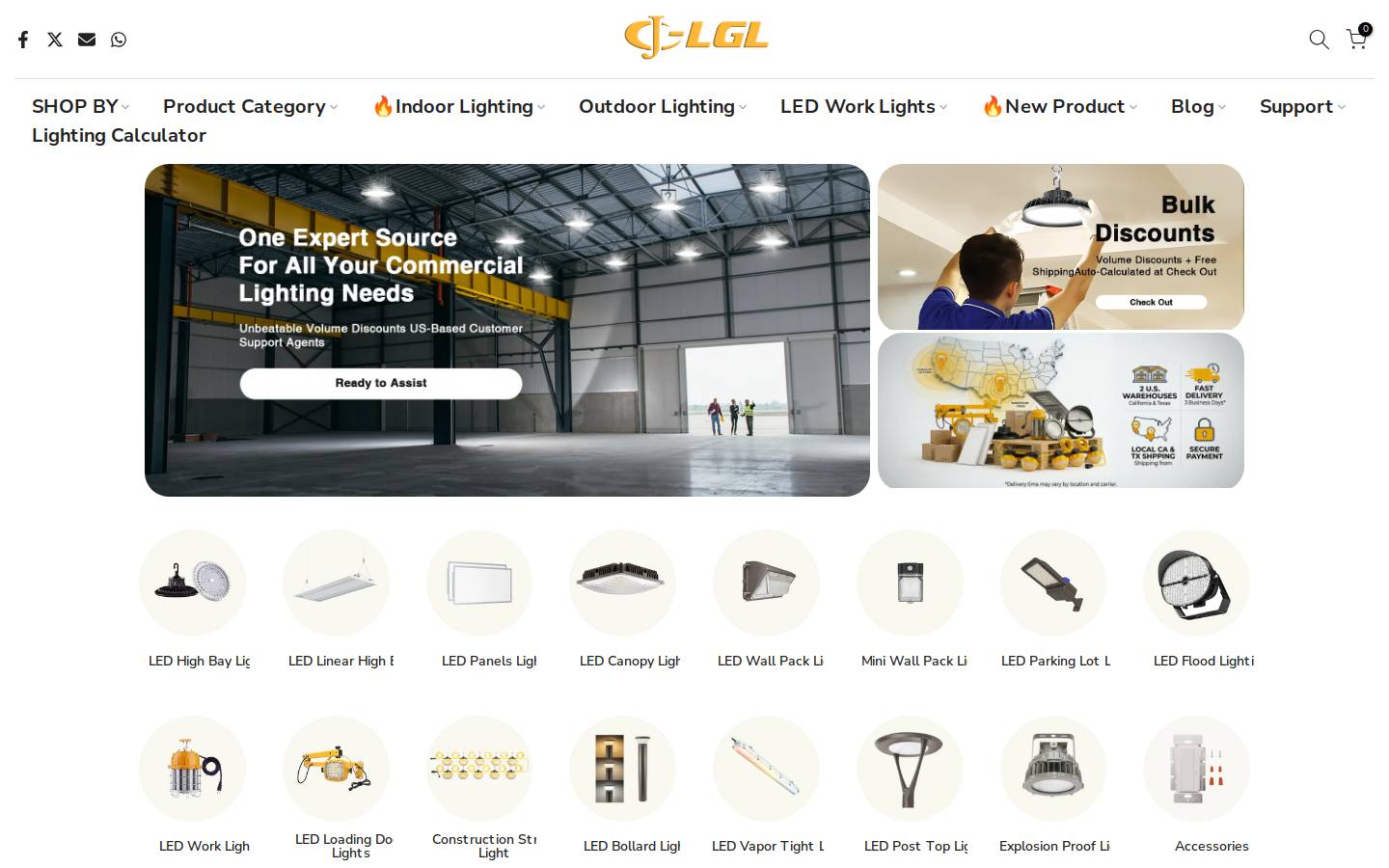cjlgl.com homepage screenshot
