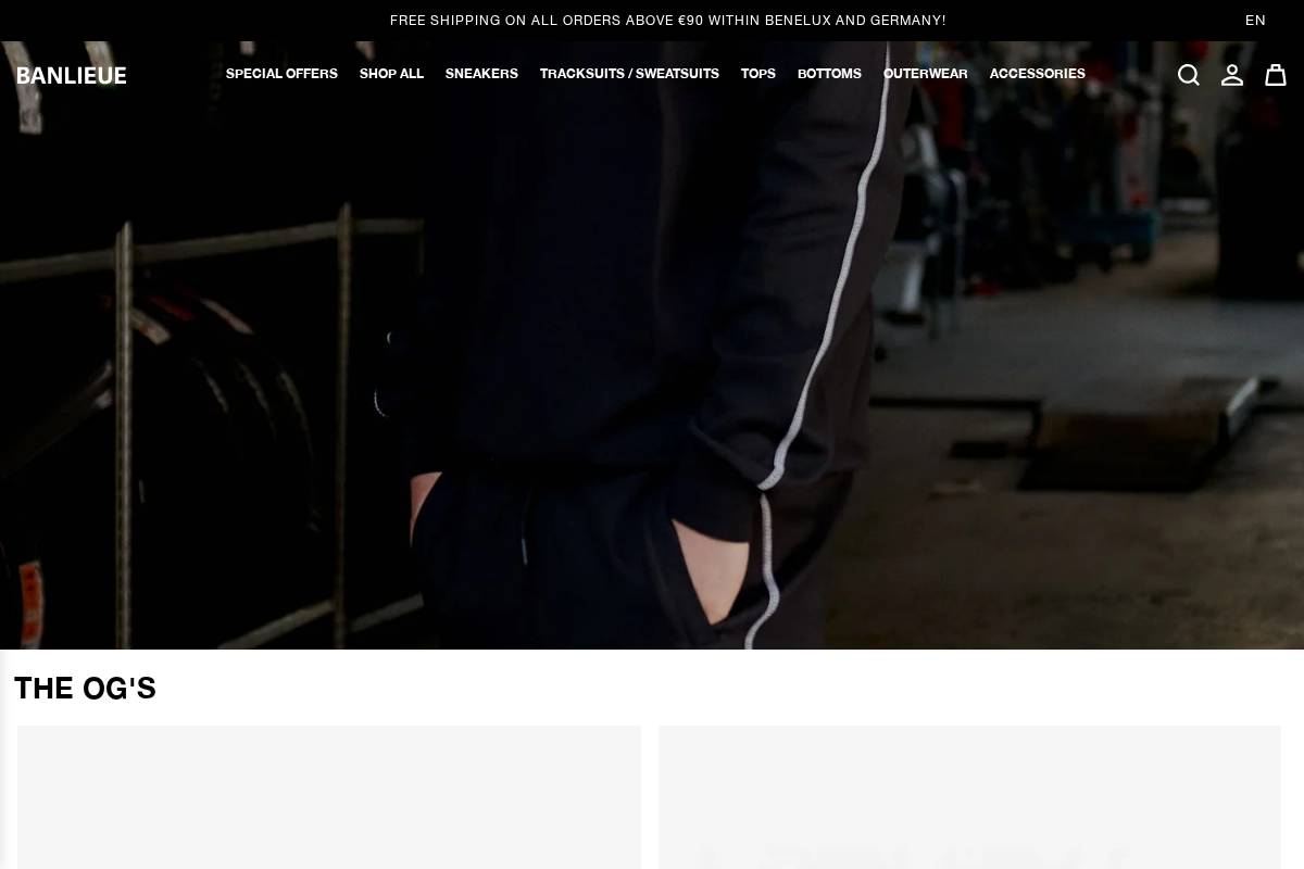 Clan de Banlieue homepage screenshot