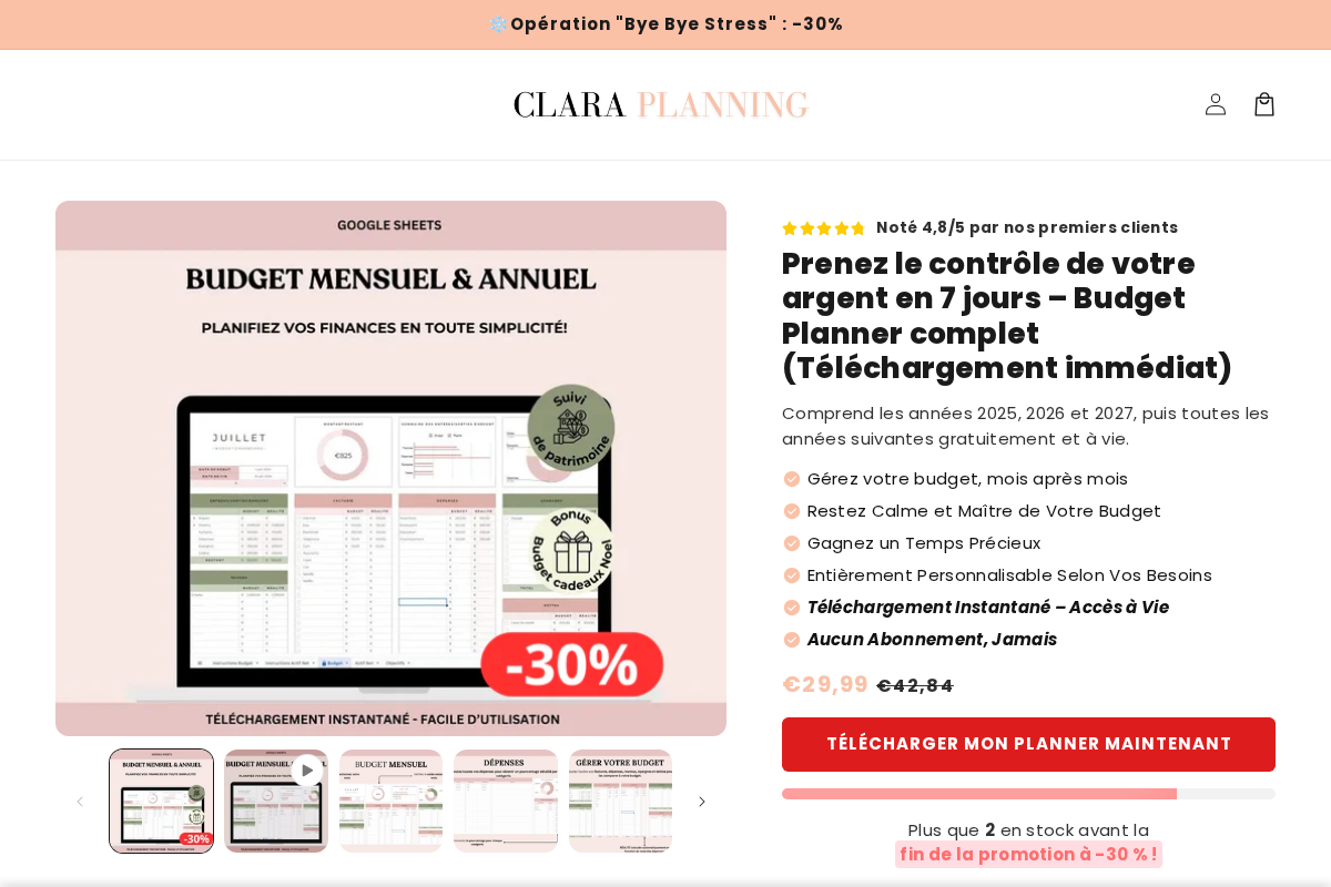 claraplanning.net homepage screenshot