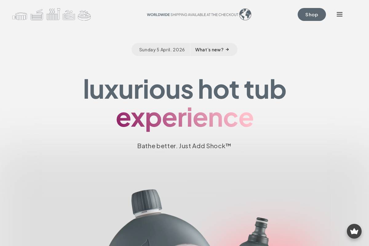 clarionspa.com homepage screenshot