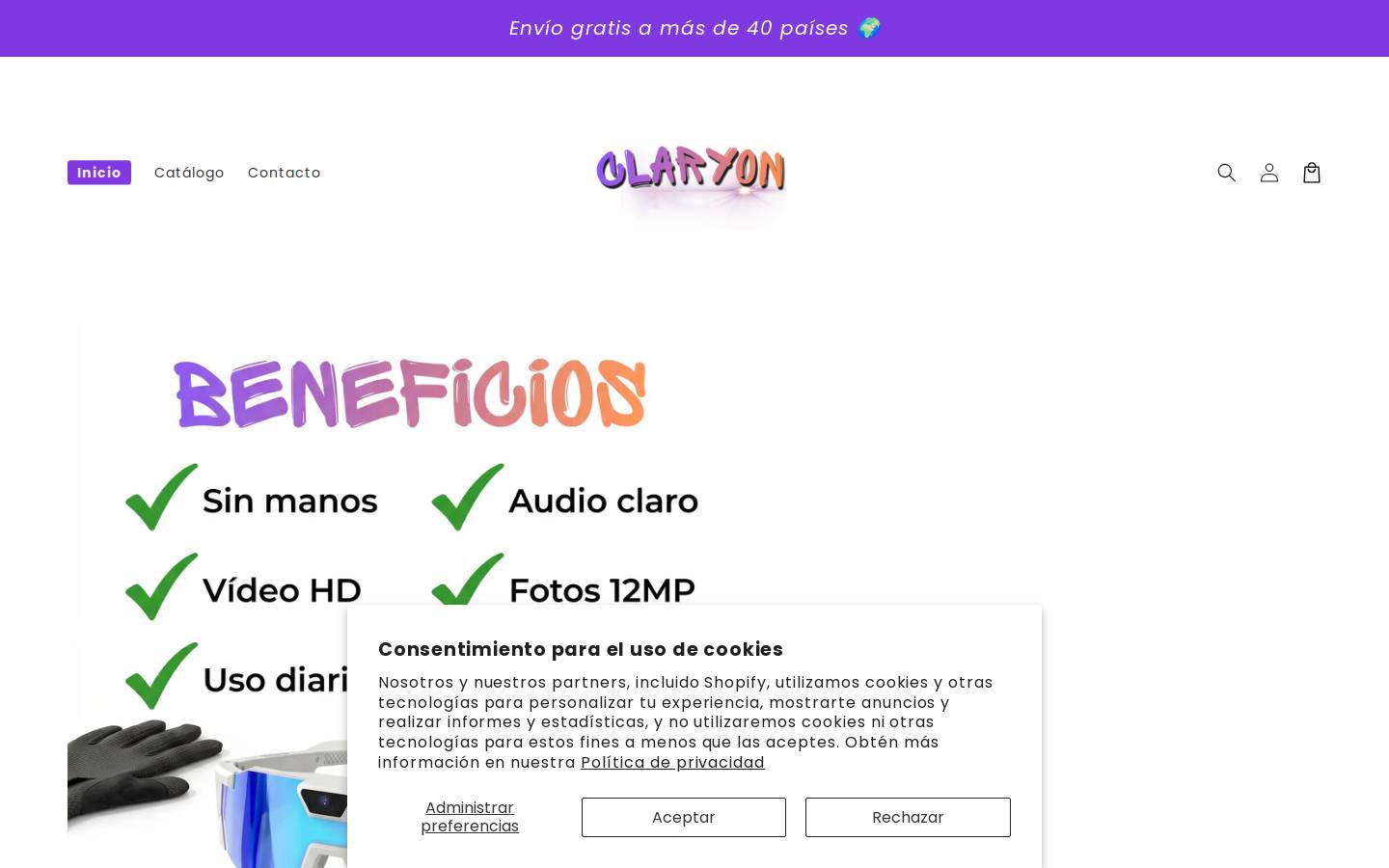 claryon.org homepage screenshot