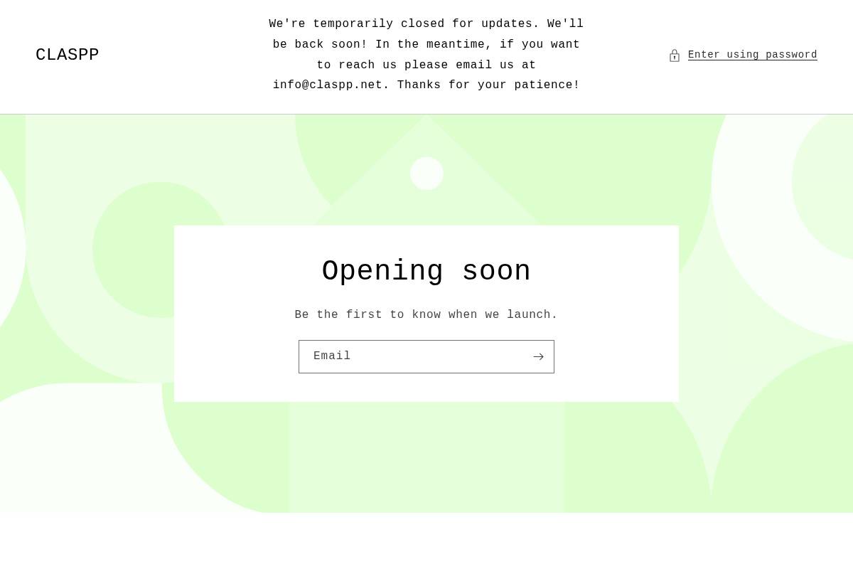 claspp.com homepage screenshot