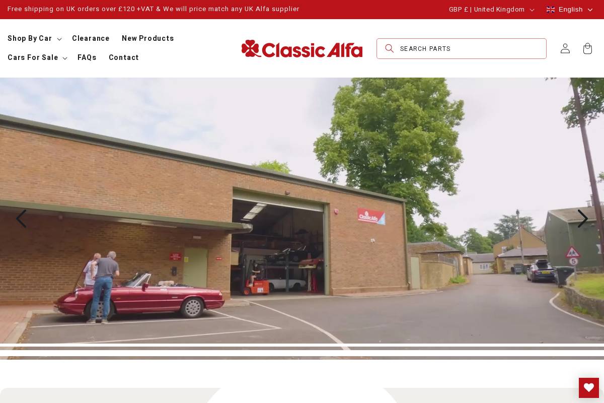 classicalfa.com homepage screenshot