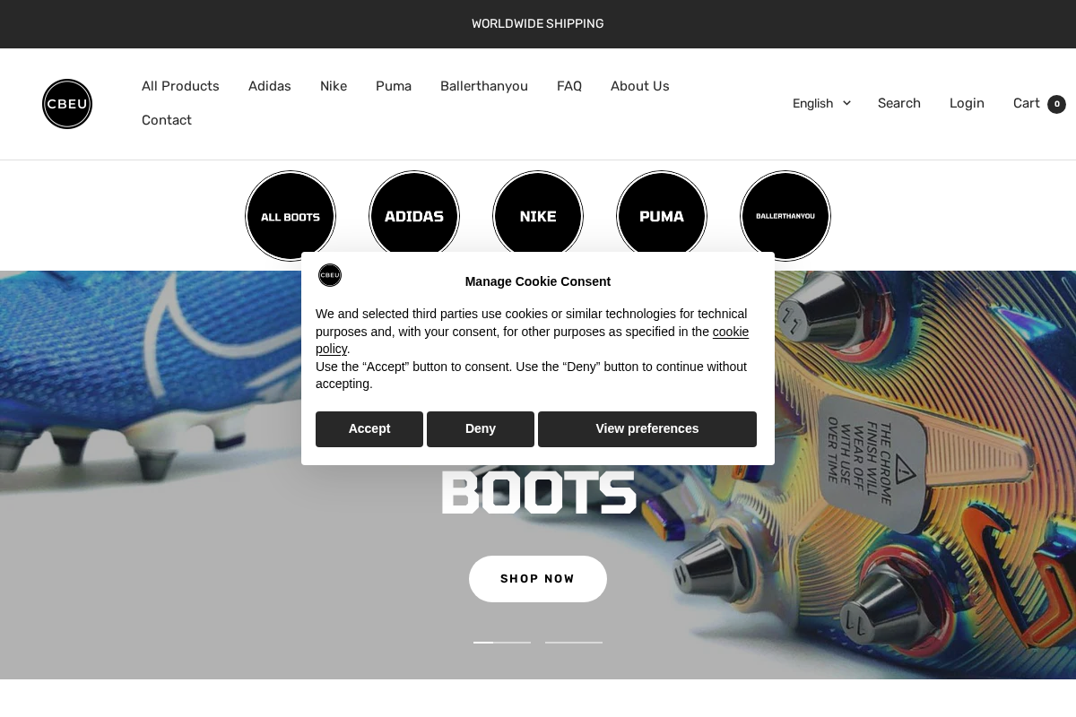 Classicbootseu homepage screenshot