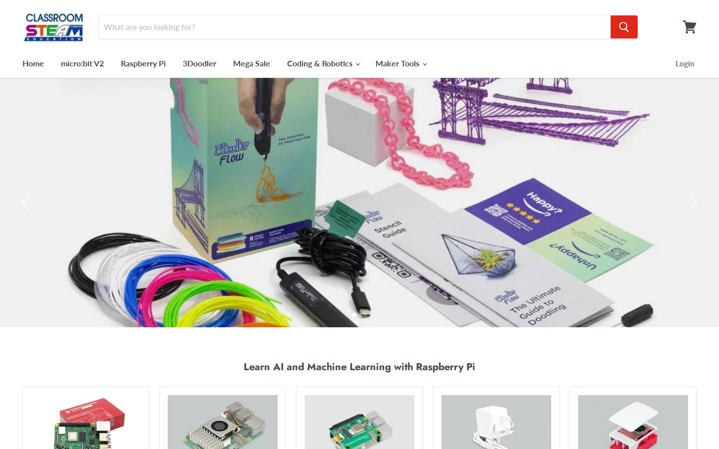 classroommegasale.com homepage screenshot