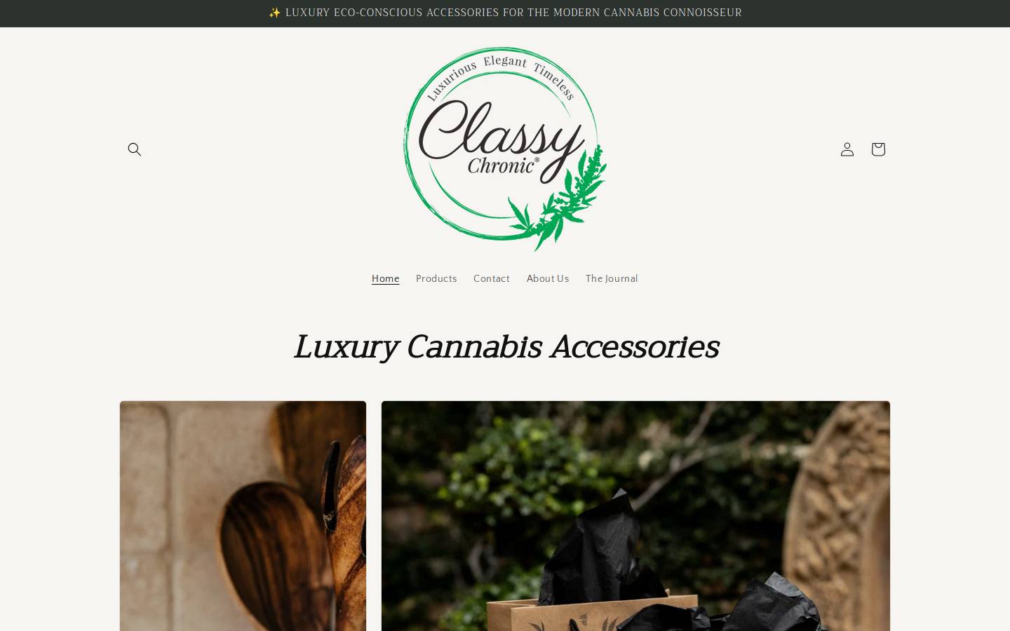 classychronic.com homepage screenshot