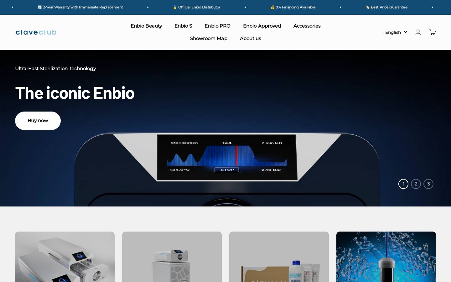 claveclub.com homepage screenshot