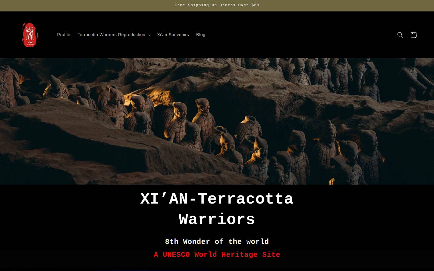 clayarmy.com homepage screenshot