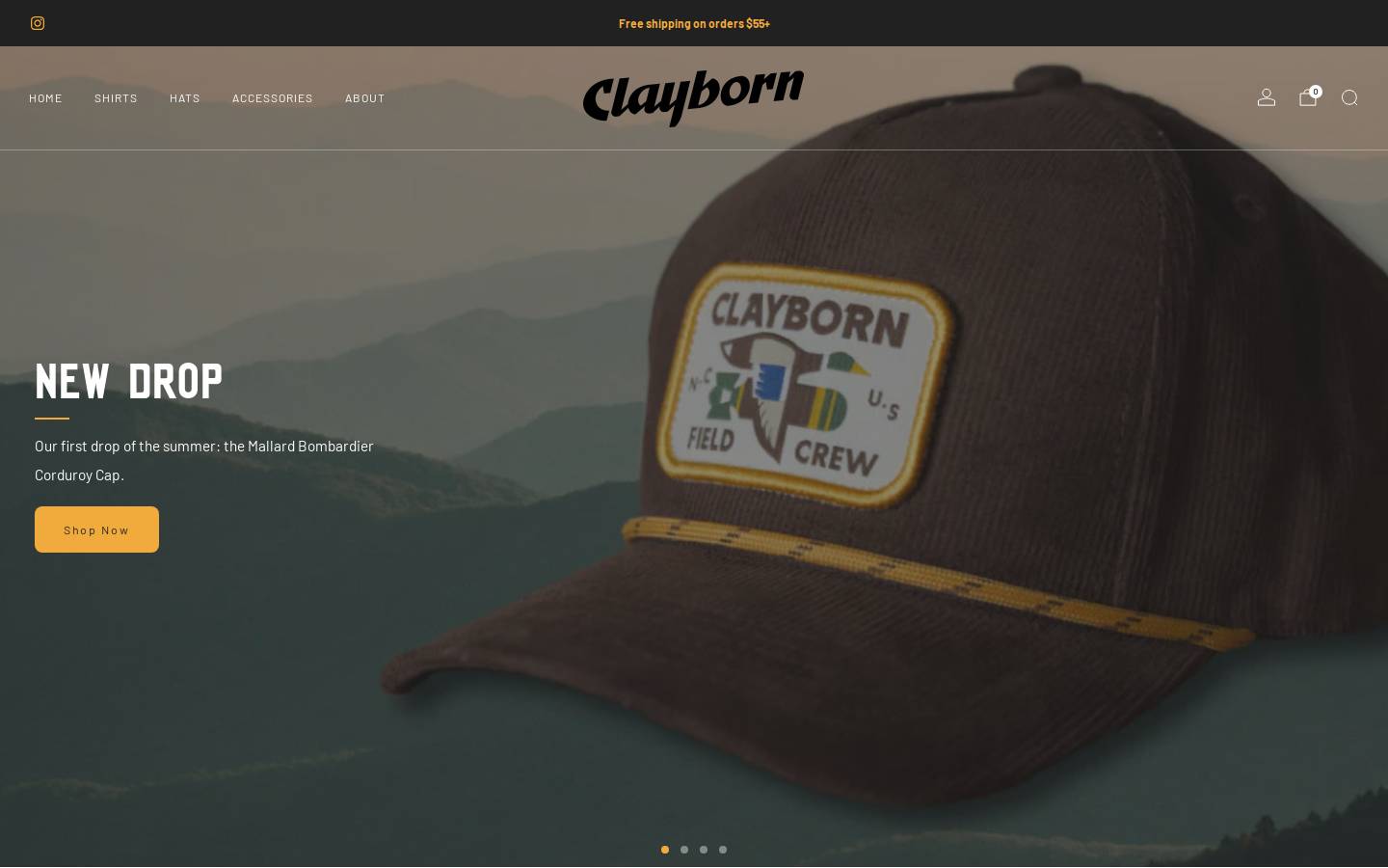 claybornco.com homepage screenshot